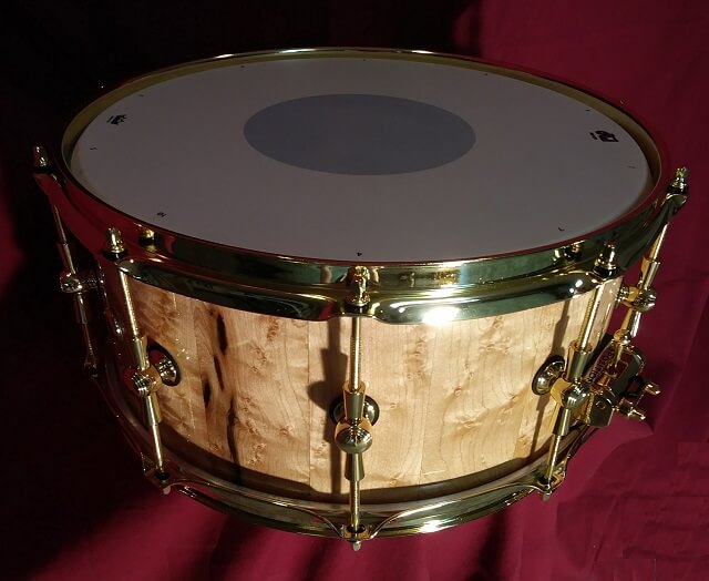 The completed drum.