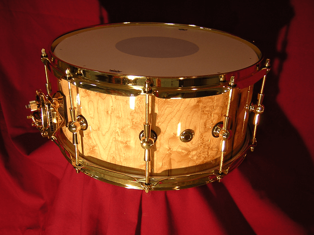 Birdseye Maple Snare Drum