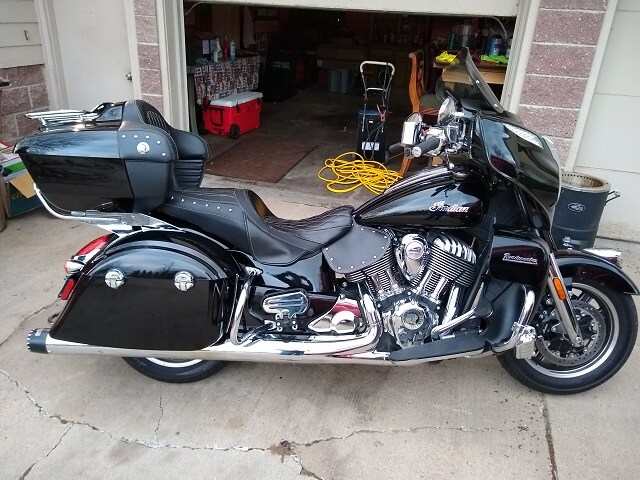 A 2017 Indian Roadmaster I had nearly bought.