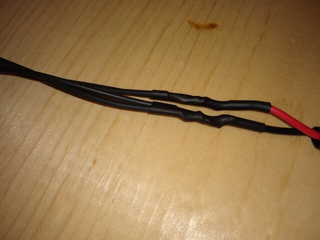 Use shrink wrap tubing to insulate the wires.