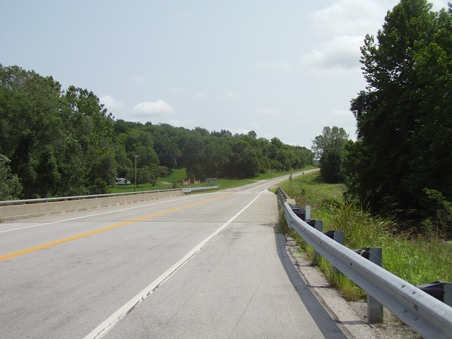 Heading south on highway 79 out of Hannibal, MO
