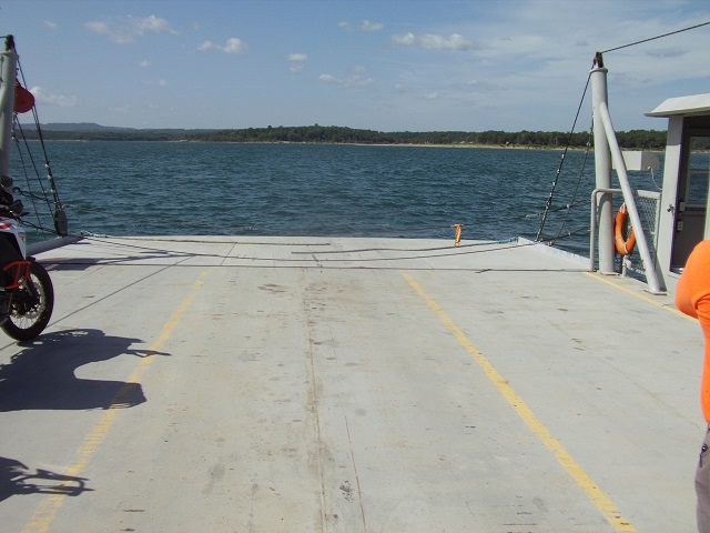The Peel ferry.