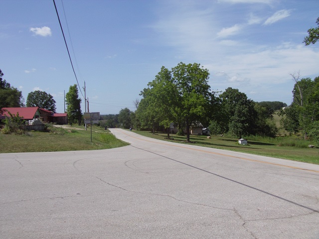 Highway 125 in southern Missouri
