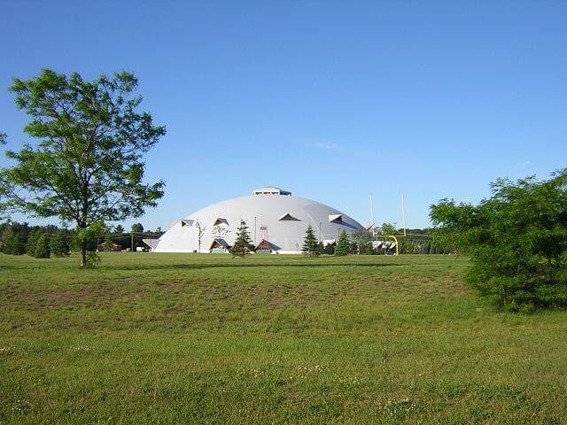 The Superior Dome at Northern Michigan University.