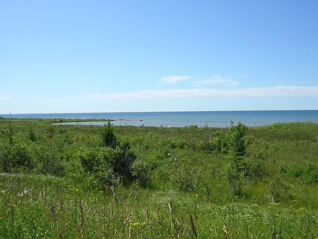 The first view of Lake Michigan.
