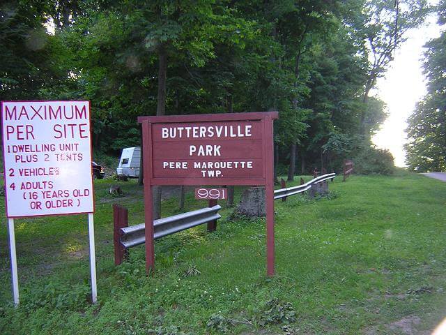 Buttersville Park, a very friendly campground.