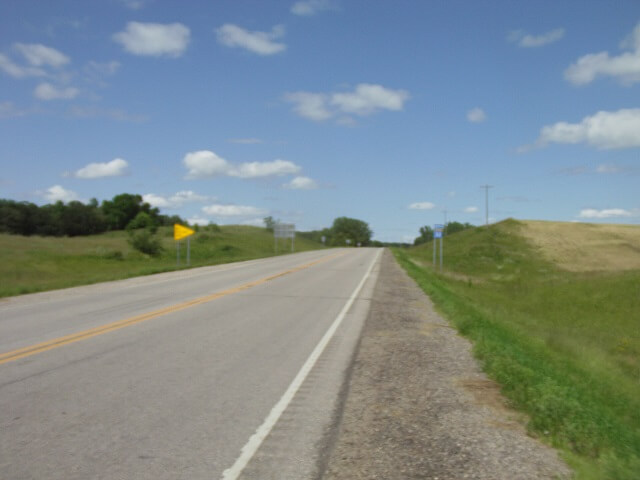 Highway 32 in northwestern Minnesota.
