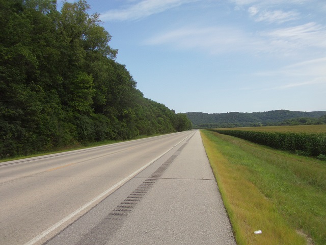 Highway 16 in southeastern MN.