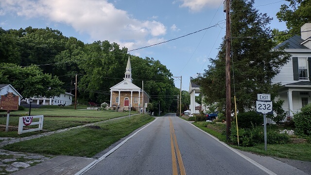 The Ulysses S Grant memorial area near Moscow, OH.