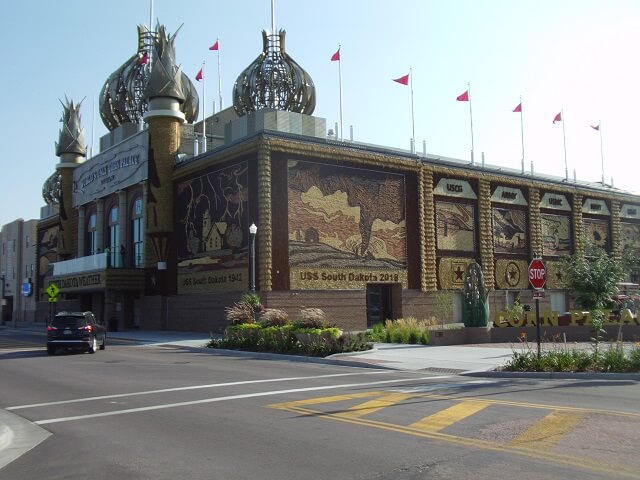 The Corn Palace in Mitchell, SD.