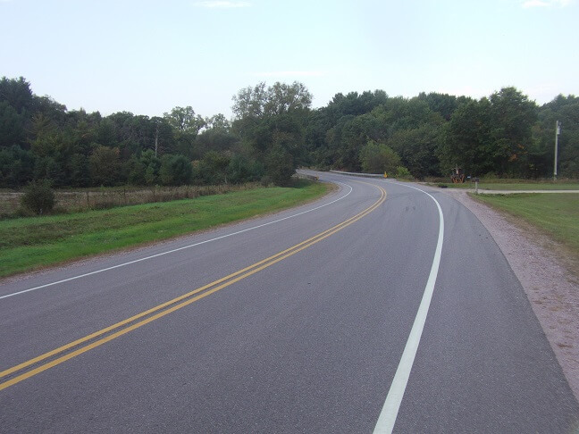 County highway H between the Dells and Reedsburg.