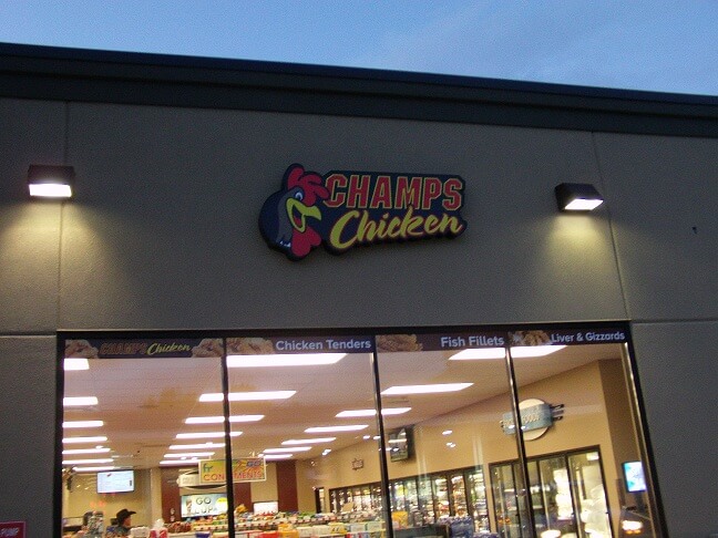 Champs Chicken in Cody.